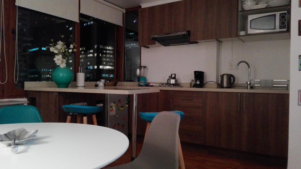 شقة Providencia Departamento A Pasos Costanera Center سانتياغو المظهر الخارجي الصورة